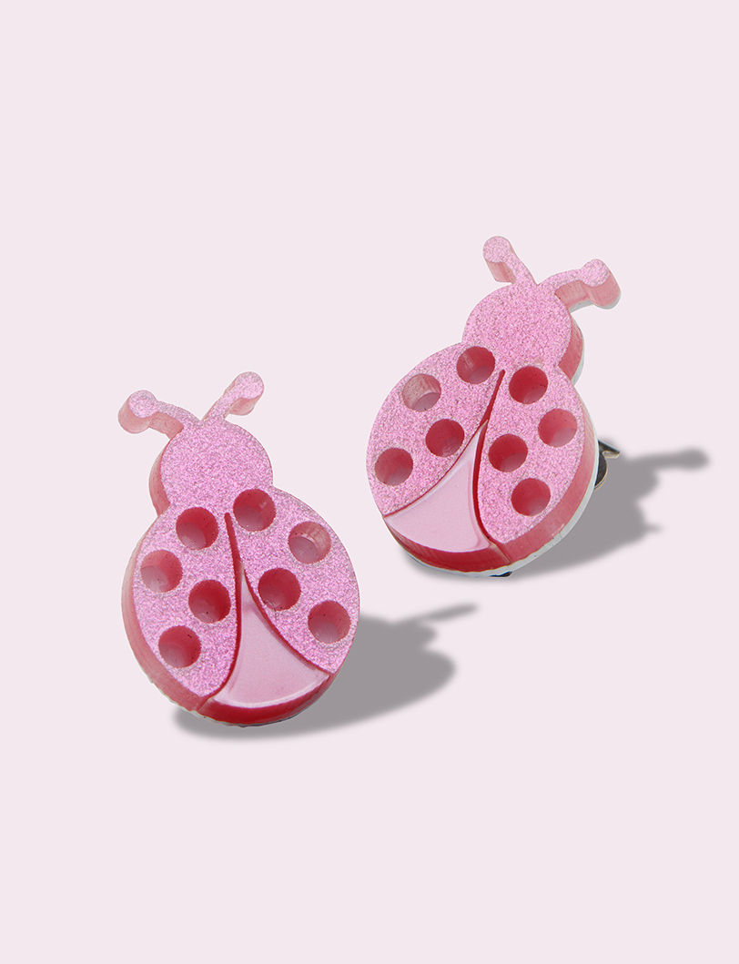 Ladybird Clip-on Earrings